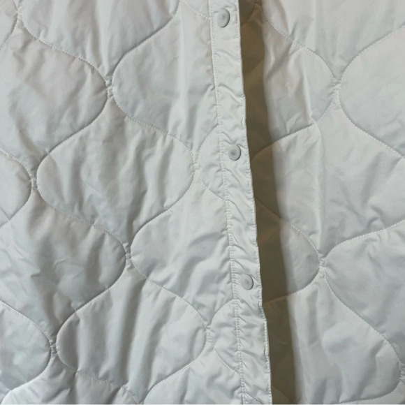Nike Sportswear Essential Women's Quilted Trench Jacket white size xs - Picture 6 of 12